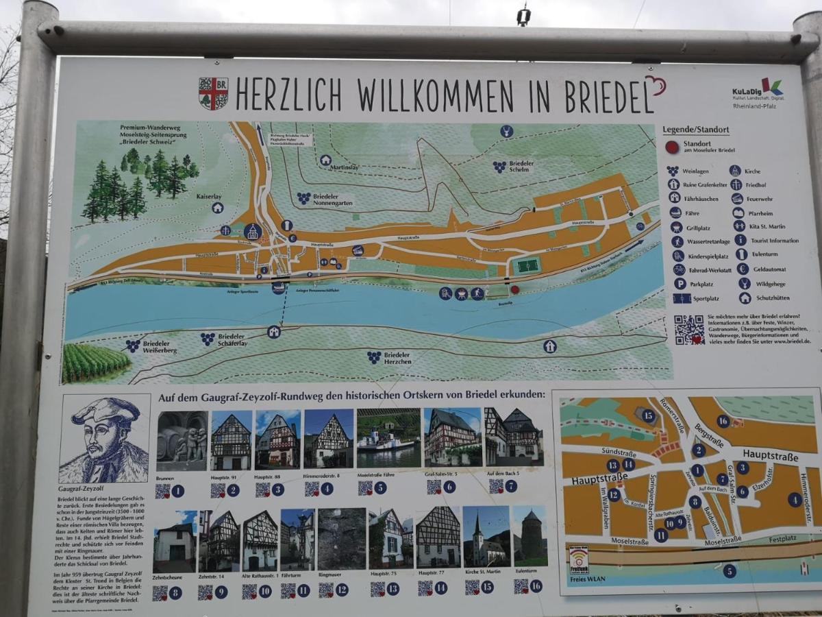 Ferienhaus Zur Weinfee Briedel Eksteriør billede